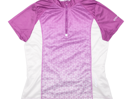 CRIVIT Cycling Shirt Womens Jersey Pink 1 4 Zip L Supply