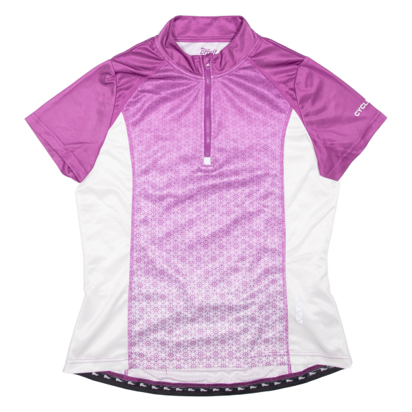 CRIVIT Cycling Shirt Womens Jersey Pink 1 4 Zip L Supply