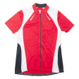 CRIVIT Full Zip Cycling Shirt Mens Jersey Red 1 4 Zip M Cheap