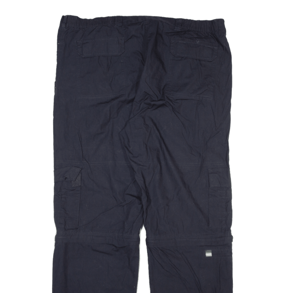 BIAGGINI Cargo Mens Trousers Blue Relaxed Straight W42 L34 Online Sale