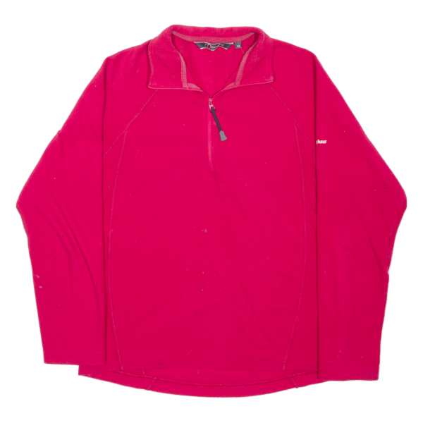 BERGHAUS Womens Fleece Pink 1 4 Zip S For Discount