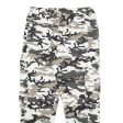 CLOCKHOUSE Camo Cargo Jogger Style Womens Trousers White Relaxed Tapered W30 L26 Online Hot Sale