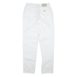 ARMANI JEANS Mens Trousers White Slim Straight W28 L31 Online now