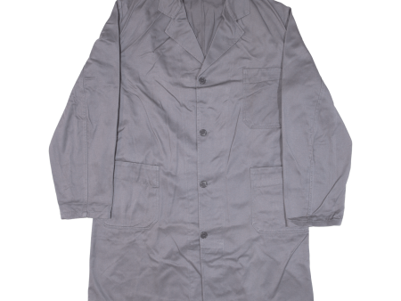 Workwear Mens Chore Jacket Grey L For Cheap