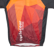 TEXNER Cycling Shirt Mens Jersey Orange High Neck M Supply