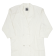 CR-4709 Womens Trench Coat Cream Linen 90s M For Cheap