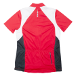 CRIVIT Full Zip Cycling Shirt Mens Jersey Red 1 4 Zip M Cheap