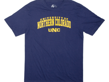 ALTA GRACIA APPAREL University Of Northern Colorado Mens T-Shirt Blue USA L Discount