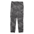 ARIZONA Camo Cargo Jogger Style Boys Trousers Grey Regular Tapered W28 L29 Cheap