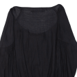 ZARA Womens Blouse Black 3 4 Sleeve S Cheap