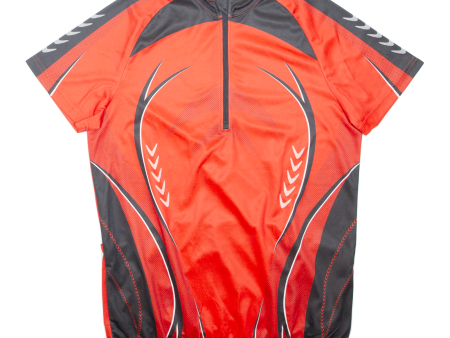 CRIVIT Cycling Shirt Mens Jersey Red L For Sale