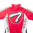 THOMAS Cycling Shirt Mens Jersey Red 1 2 Zip XS Hot on Sale