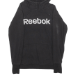 REEBOK Womens Black Hoodie S For Sale