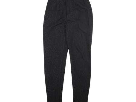 BOGNER ATHLETICS Womens Trousers Black Regular Tapered Wool W34 L30 Hot on Sale