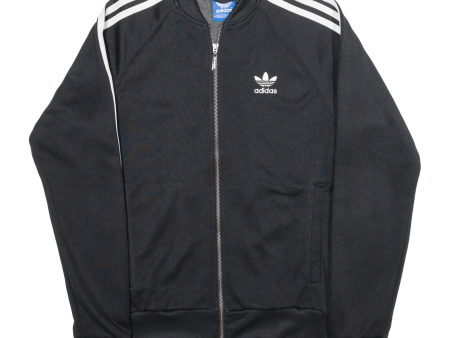 ADIDAS Mens Track Jacket Black S For Cheap