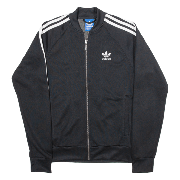 ADIDAS Mens Track Jacket Black S For Cheap