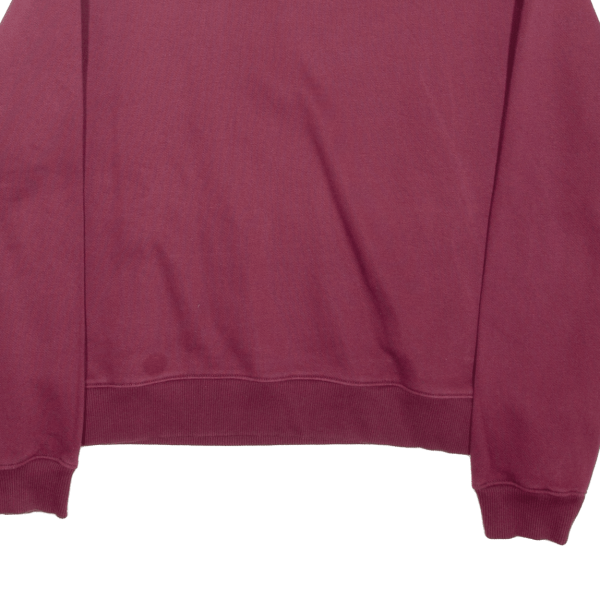 CALVIN KLEIN JEANS Womens Sweatshirt Maroon XL For Cheap