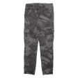 ARIZONA Camo Cargo Jogger Style Boys Trousers Grey Regular Tapered W28 L29 Cheap