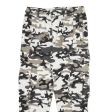 CLOCKHOUSE Camo Cargo Jogger Style Womens Trousers White Relaxed Tapered W30 L26 Online Hot Sale