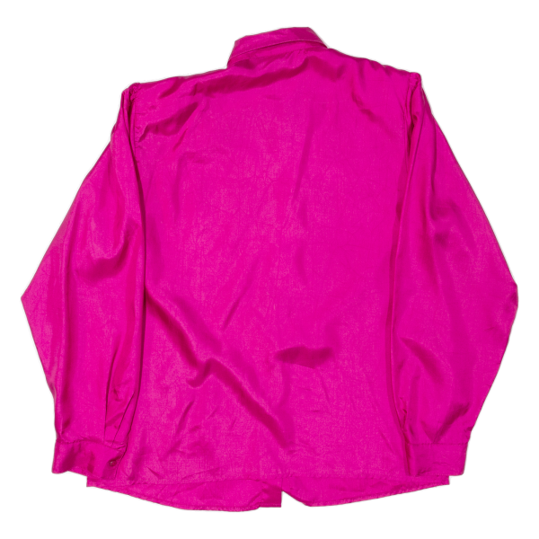 C&A Womens Shirt Pink Collared Long Sleeve S on Sale