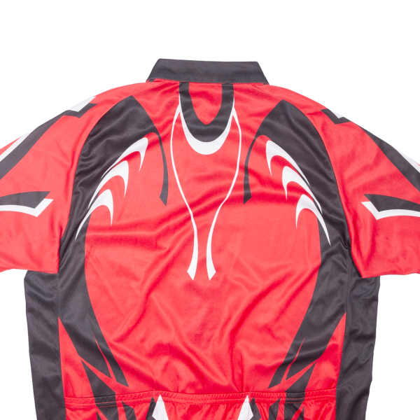 CRANE Cycling Shirt Mens Jersey Red 1 2 Zip 2XL For Cheap