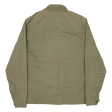 ZARA Military Style Mens Jacket Green S For Sale