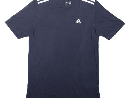 ADIDAS Mens T-Shirt Blue XS Online Hot Sale