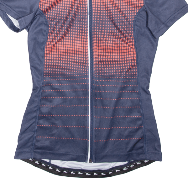 CRIVIT Full Zip Cycling Shirt Womens Jersey Blue S Online Sale