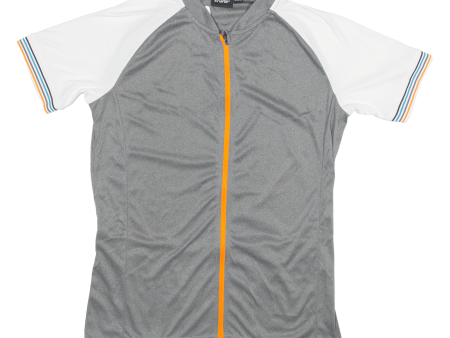 CRANE Cycling Shirt Mens Jersey Grey V-Neck M Online Sale