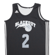 ADIDAS Blackout Basketball Mens Jersey Black Sleeveless S on Sale