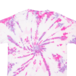 COMFORT WASH Mens Tie Dye T-Shirt Pink M Online Sale