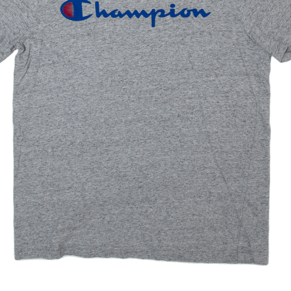 CHAMPION Mens T-Shirt Grey XS Supply