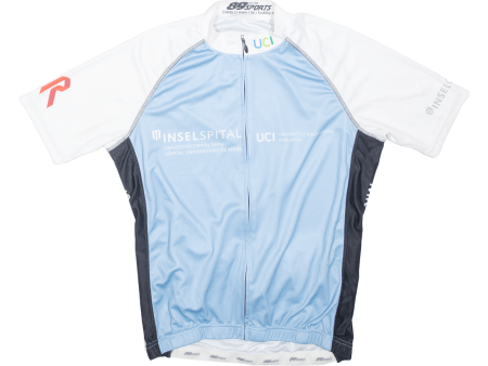 89 SPORT Full Zip Cycling Shirt Mens Jersey Blue M Online Hot Sale