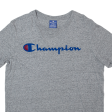 CHAMPION Mens T-Shirt Grey XS Supply