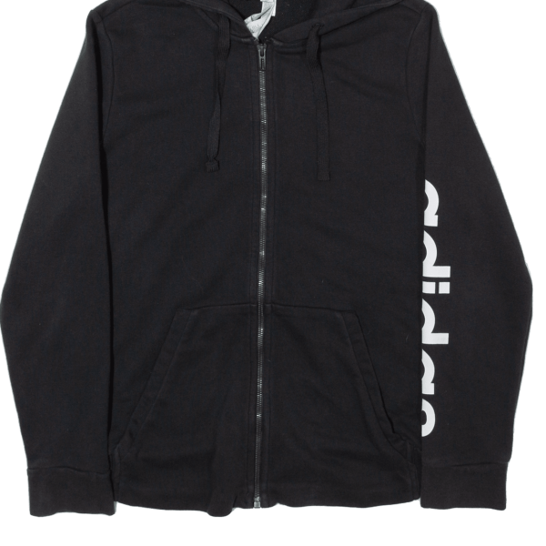 ADIDAS Mens Black Hoodie Full Zip S Online now