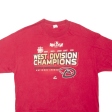 ALSTYLE APPAREL ACTIVEWEAR West Division Champion Mens T-Shirt Red USA XL Discount