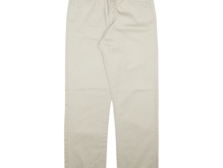 DOCKERS Khaki Mens Trousers Beige Regular Straight W32 L31 Hot on Sale