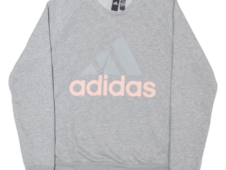 ADIDAS 8-10 Womens Sweatshirt Grey S Sale