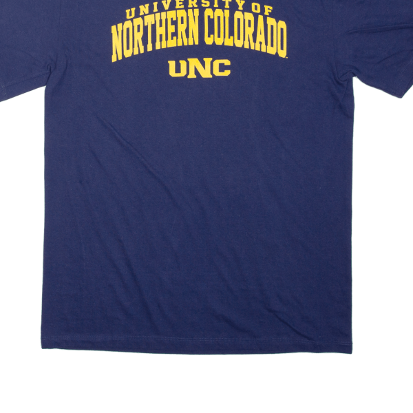 ALTA GRACIA APPAREL University Of Northern Colorado Mens T-Shirt Blue USA L Discount