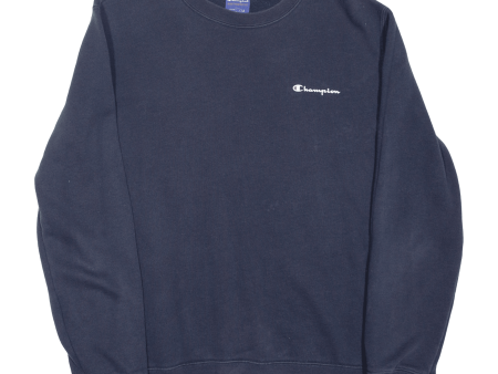 CHAMPION Mens Sweatshirt Blue M Discount