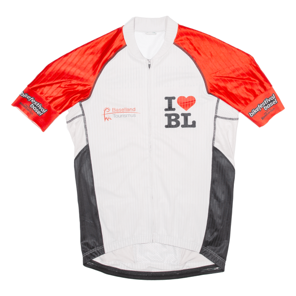 TEXI Cycling Shirt Mens Jersey White L Hot on Sale