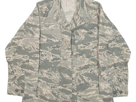 AMERICAN APPAREL US Army Womens Military Jacket Green USA Camouflage S Sale