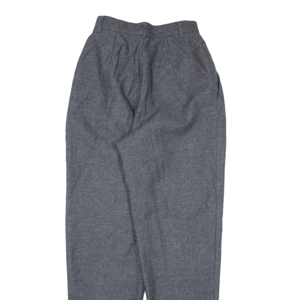 ESPRIT Womens Knit Trousers Grey Regular Tapered Wool W23 L29 Online now