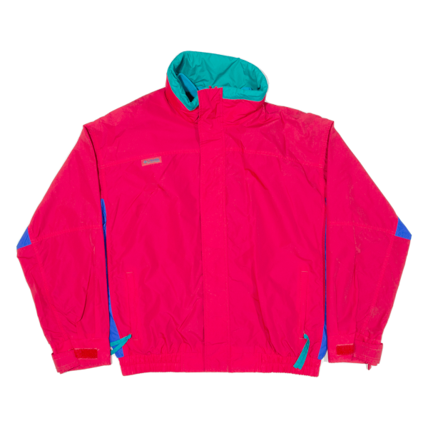 COLUMBIA Mens Jacket Red L Online now