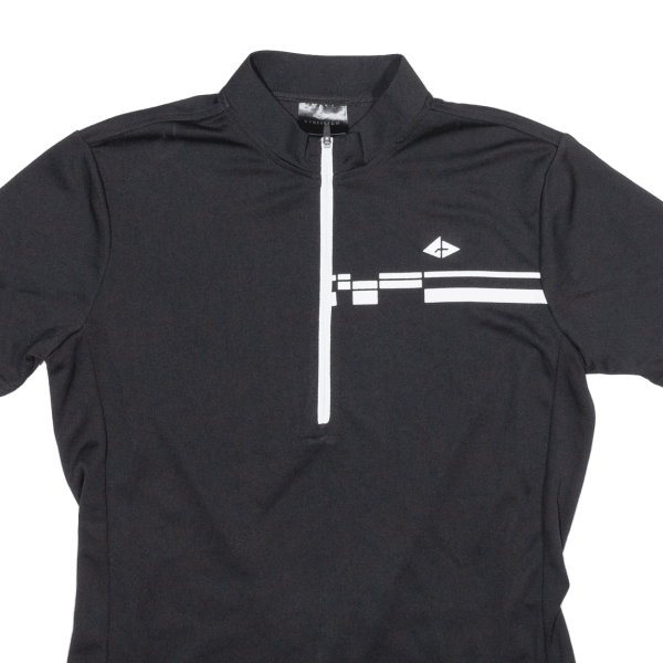 ATHLITECH Cycling Shirt Mens Jersey Black 1 2 Zip M Online Sale