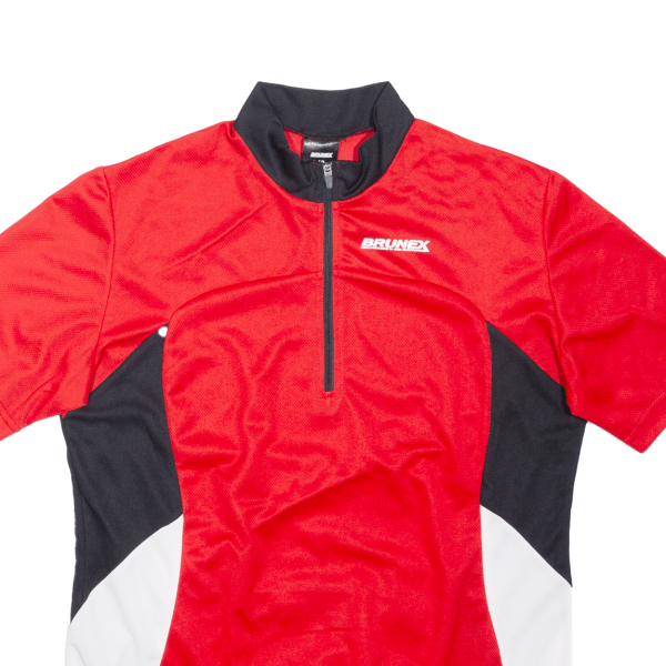 BRUNEX Cycling Shirt Mens Jersey Red M Online now