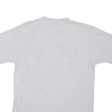 CHAMPION Mens T-Shirt Grey L Hot on Sale