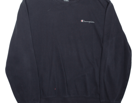 CHAMPION Womens Sweatshirt Black XL Online