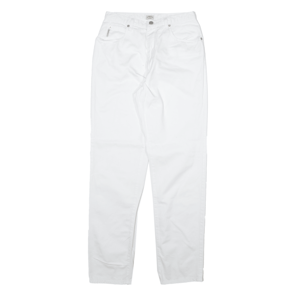 ARMANI JEANS Mens Trousers White Slim Straight W28 L31 Online now