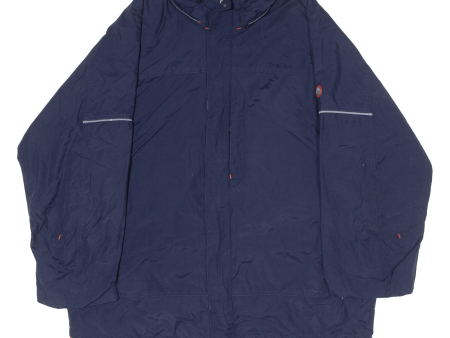 TIMBERLAND Mens Coat Blue M Hot on Sale